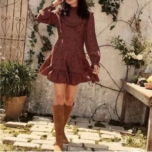 Dôen Minuit Dress in Cherry Willow size Small